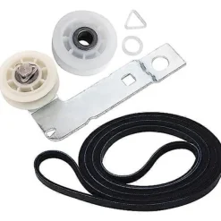 New 661570 & 279640 & W10837240 Torktumlare Rem och Remskiva Kit Ersättningsdelar, Ersättning av slitdelar för torktumlare