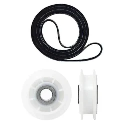 New 661570 & 279640 & W10837240 Torktumlare Rem och Remskiva Kit Ersättningsdelar, Ersättning av slitdelar för torktumlare