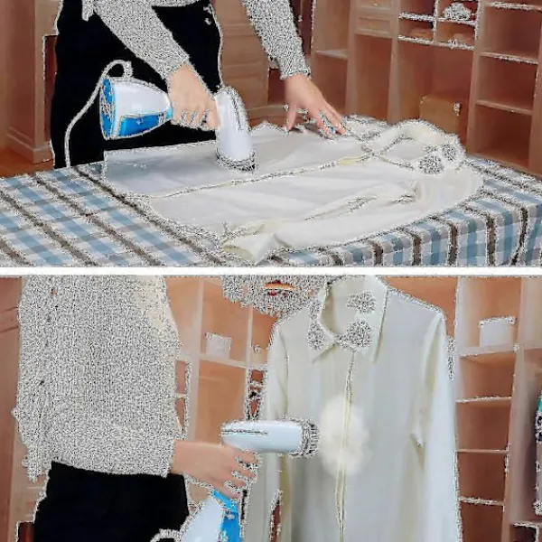 Outlet 2023 - Klädångare, Portabel Vertikal Ångstrykjärn 1500w 280ml Snabb Uppvärmning Handhållen Klädånga