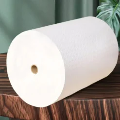 Outlet 400 ark engångsrengöringsdukar, non-woven tyg engångsdiskdukar rulle handrulle återanvändbara våtservetter för rengöring av tygkök