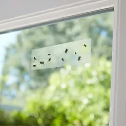 Discount 50 Ark Klar Fönster Flugfångare Flugpapperstejp med Klister 20x7cm