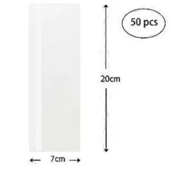 Discount 50 Ark Klar Fönster Flugfångare Flugpapperstejp med Klister 20x7cm