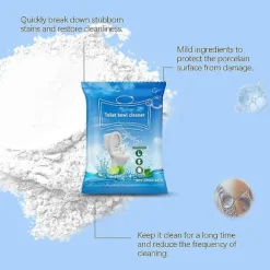 Online 3 ask Toalettrengöringspulver Gul Urinfläckrengöring Avloppsrensning Badrum Luktborttagare Uppfriskande Toalettskål Avkalkningsmedel