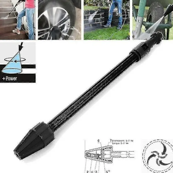 New 145 Bar Kompatibel med K2 K3 K4 K5 Högtryckstvätt munstycke-WELLNGS