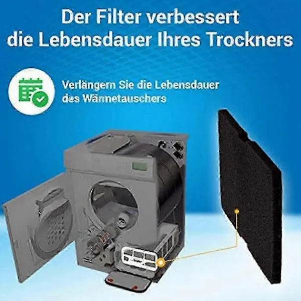 Online 2025 Beko Torktumlare Filter Ersättning 2964840100 för DE8635rx DS7512pa Torktumlare