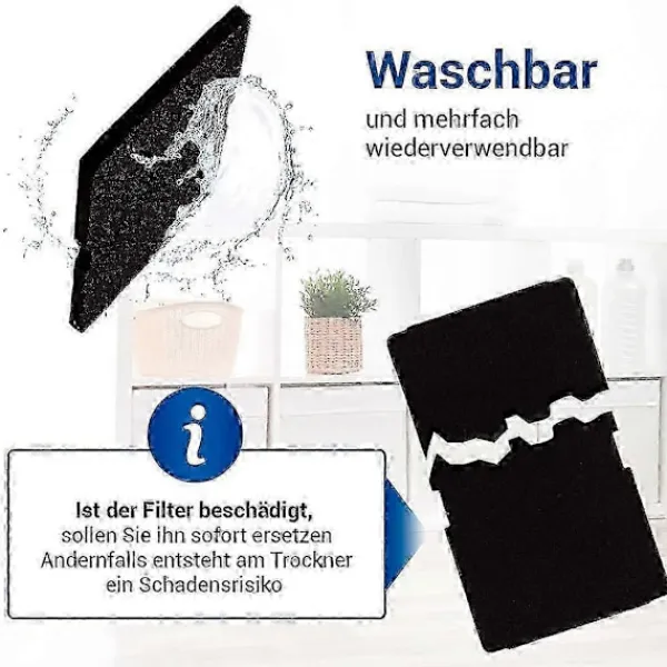 Online 2025 Beko Torktumlare Filter Ersättning 2964840100 för DE8635rx DS7512pa Torktumlare