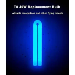 Clearance 2025 BF150 Ersättningslampa Kompatibel med Flowtron BK-80D, MC9000, FC7600 och Stinger B4040 Insektsdödare, 12 tum FUL40T8/BL U-Typ Lampa för