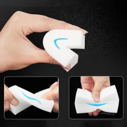 New 100 bitar Melamin Svamp Magic Sponge Radergummi Sudd Rengöring Rengöring Svampar för Kök Verktyg 10*6*2cm