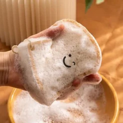 Hot ATELA 3 bitar rostat bröd trämassa bomull absorberande trasa köksdisk