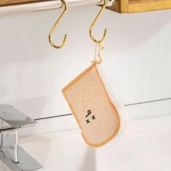 Hot ATELA 3 bitar rostat bröd trämassa bomull absorberande trasa köksdisk