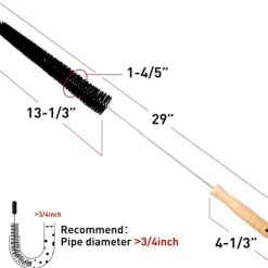 Online 2 borstar för avblockering av torktumlarventiler