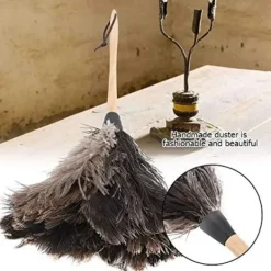 53 cm Antistatisk Dammvippa, Rengöringsdammvippa för Hushåll