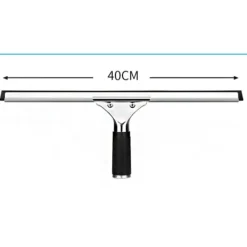 Outlet 40 cm, Professionell Fönsterraka, Fönsterputsare med Flexibel R