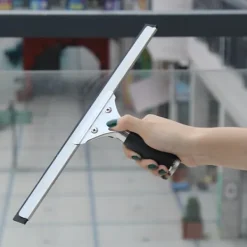 40 cm professionell fönsterskrapa, fönsterputsare, hushållsrengöringsskrapa, rengöringsskrapa för hushållsarbete, med flexibel R-FS-