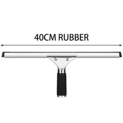 Clearance 40 cm professionell fönstertorkare, fönsterrengörare, hushållsrengöringstorkare, rengöringstorkare för hushållsarbete, med flexibel R