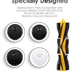 Best Heyone (3) Dammsugare Rullborste Huvudborste Reservdelar KOVOS Guldborste Tillbehör T5 T8 AIVI/MAX N8pro