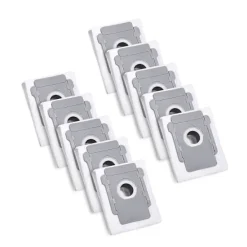 Online 10 Dammsugarpåsar för iRobot Roomba i7 i7+ i3 i3+ i4 i4+ i6 i6+ j7 j7+ i8 i8+S9 S9+ E5 E6 E7 Clean Base, Ersättningsdammpåse för tillbehör