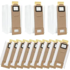 New 12 dammsugarpåsar för Roborock S7 S7 Plus S7 Max T7s T7s Plus, Ersättning