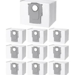 Discount 10 dammsugarpåsar tillbehör för Xiaomi Roborock S8+/s8 Pro Ultra S7 Maxv Ultra/s7 Pro Ultra/q7+/q7 Max+/q5+/t8