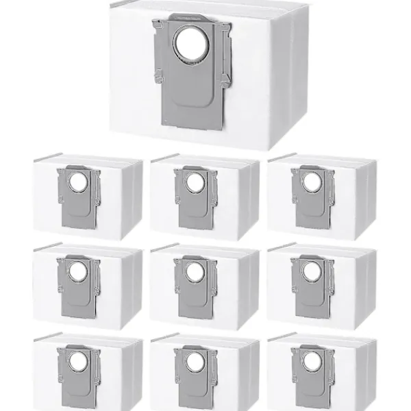 Discount 10 dammsugarpåsar tillbehör för Xiaomi Roborock S8+/s8 Pro Ultra S7 Maxv Ultra/s7 Pro Ultra/q7+/q7 Max+/q5+/t8