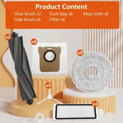 Discount 26 Delar Ersättningsset för Dammsugare, för Dreame L10 Ultra/ L10s Pro/ L10s Pro Gen 2/ L10 Prime