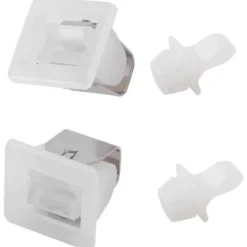 New 4 Delar Lämpliga för 306436 279570 Torktumlardörrlåssats, Lämplig för Whirlpool Torktumlare