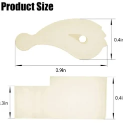 Clearance 80040 Ersättnings tvättmaskin omrörare kit för ERD48, ERD36LP, ERD36NG, ERD48LP, ERD48NG tvättmaskin (20-pack)