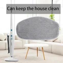 Sale 5 ersättningsdynor för ångrengörare, ångmoppskydd för djuprengöring, ångmoppsersättning med kardborrebotten