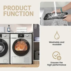 Online 8 Ersättningsfilter 2964840100 för Beko Torktumlare Värmepumpstumlare, Svampfilter för Beko Grundig Blom