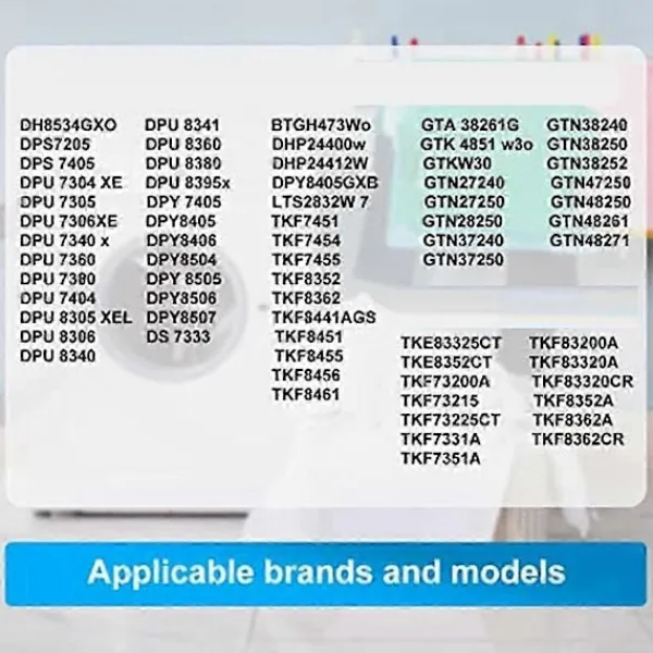 Clearance 8 Ersättningsfilter 2964840100 för Torktumlare Värmepumpstorktumlare, Svampfilter för ElektraBregenz -X