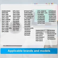 Clearance 8 Ersättningsfilter 2964840100 för Torktumlare med Värmepump, Svampfilter för ElektraBregenz.