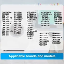Hot 8 Ersättningsfilter 2964840100 för Torktumlare Värmepumpstorktumlare, Svampfilter för ElektraBregenz
