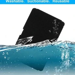 8 Ersättningsfilter 2964840100 för Värmepumpstorktumlare, Svampfilter för ElektraBregenz Svart