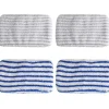 Sale 4 ersättningsmikrofiberdukar designade för ROWENTA Clean & Stea