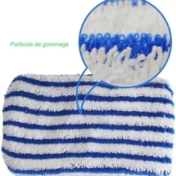 Sale 4 ersättningsmikrofiberdukar designade för ROWENTA Clean & Stea