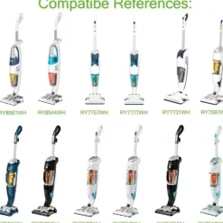 Sale 4 ersättningsmikrofiberdukar designade för ROWENTA Clean & Stea