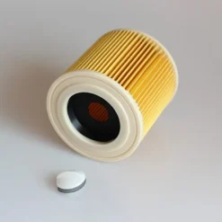 Hot 1 filterpatron för Kärcher WD3 Premium, WD2, WD3, WD3P, MV2, MV3 - WD3 filter - Ersättningsfilter för Kärcher dammsugare 6.414-552.0/641452