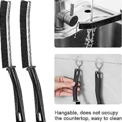 Best 6 fogborstar, multifunktionella rengöringsborstar, 23,5x12cm.