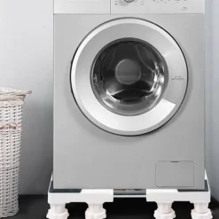 Sale 12 Fot Tvättmaskin Bas Stativ Hållare Rack Stark Förvaring för Automatisk Tvättmaskin