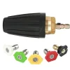 Discount GIFT OF G 1.8 GPM 3000 PSI 035 Roterande Turbo Munstycke för Högtryckstvätt, 6.35mm Snabbkoppling Roterande Turbo Munstycke, Högtryckstvätt Tillbehörskit