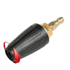 Discount GIFT OF G 1.8 GPM 3000 PSI 035 Roterande Turbo Munstycke för Högtryckstvätt, 6.35mm Snabbkoppling Roterande Turbo Munstycke, Högtryckstvätt Tillbehörskit