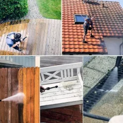 1.8 GPM 3000 PSI 035 Roterande Turbo Munstycke kompatibelt med Högtryckstvätt, 1/4