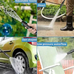Discount 2025, Högtryckstvättlans, 150 Bar Lanstillbehör För Kärcher K2 K3 K4 K5 K6 K7 Högtryckstvätt Tillbehör Med Justerbart Munstycke