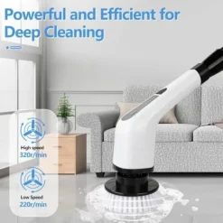 Sale 7 I 1 El rengöring borste fönster vägg rengöring elektrisk turbo skurborste