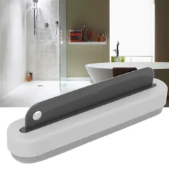 Hot 2 i 1 Multifunktionell Grå Glasskrapa Rengöringsborste