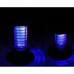 Sale 2 i 1 Solcellsmyggdödare Lampa Bug Fly Trap Trap Camping Lykta Bärbar USB Anti Mygg Moth Fly UV-ljus