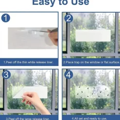 Best 20 insektsfällor, klisterfällor, fönsterflugefälla, självhäftande insektsfällor,