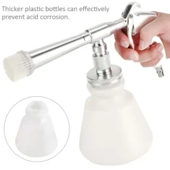 Clearance 6,2?9,5 KG Högtryckstvätt Pistol Spruta Ergonomiskt Rengöringsverktyg för Bilar Bilinteriör Silver