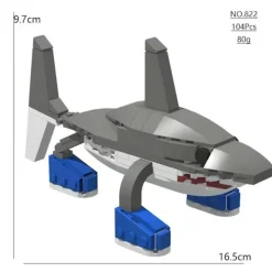 New 7260 Komplett set med fyra lådor - Brainrot Byggset - Samling med Byggfigurer{TL}