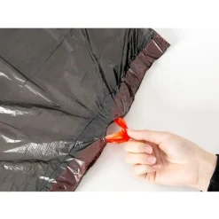 New 10 liters sopsäckar, sopsäckar med dragsko, 75 påsar -